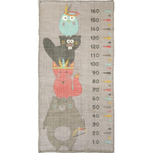 Nástenný detský meter Nattiot Totem, 80 × 170 cm