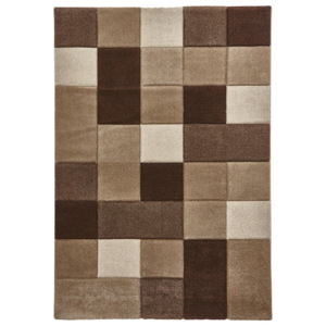 Béžovo-hnedý koberec Think Rugs Brooklyn, 120 × 170 cm