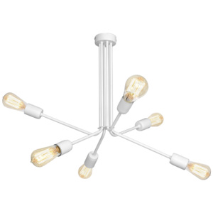 Aldex EZOP EKO | biela industriálna stropná lampa