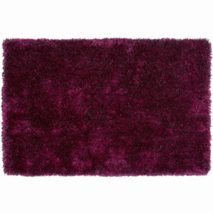 1,20 x 1,70 m - Shaggy koberec Grade 500 fialový