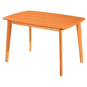 TEMPO KONDELA Jedálenský stôl, 120x80, čerešňa, ROSPAN