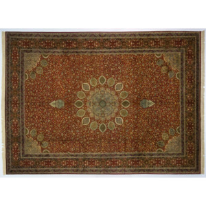 2,73 x 3,72 m - Klasický koberec Kašmírsky hodváb