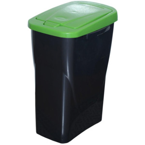 Kôš na triedený odpad zelené veko 25 l