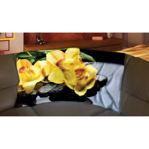 Deka Žlté kvety (Rozmer: 200 x 140 cm)