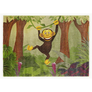 - Detský kusový koberec Kidsclub Monkey 598 opička