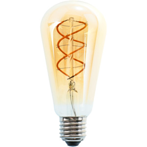 ACA DECOR EDISON LED žiarovka ST64 Gold
