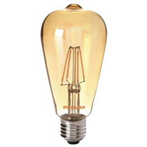 Sylvania ToLEDo ST64 Golden V2 E27 retro LED žiarovka