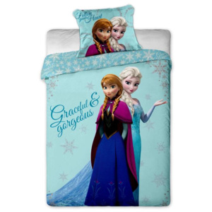 Detské posteľné obliečky Ľadové kráľovstvo sestry