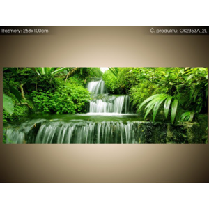 Samolepiaca fólia Vodopád v dažďovom pralese 268x100cm OK2353A_2L (Extra hrúbka (100um))
