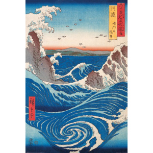Plagát - Hiroshige, Naruto Whirlpool