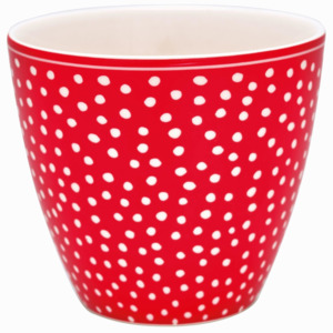 Latte cup Dot Red (kód BDAY10 na -20 %)