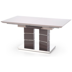 Sivý rozkladací jedálenský stôl Halmar Lord, dĺžka 160 - 200 cm