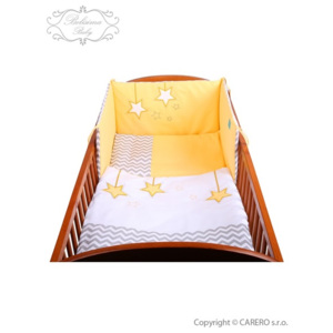 2-dielne posteľné obliečky Belisima Hviezdička 90/120 žlté