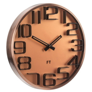 Designové nástěnné hodiny Future Time FT7010CO Numbers 30cm