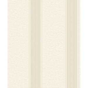 Luxusní papírová tapeta Holden Ambelside pruhy krémová 0,53x10,05 m