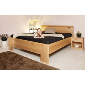 Masívna posteľ s úložným priestorom Deluxe 2 - 120/140 x 200cm