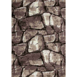 Kusový koberec Kamene hnedý, Velikosti 60x100cm