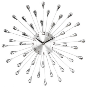 Nástenné hodiny CRYSTAL 33x33x5 cm (nástenné hodiny)