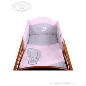 2-dielne posteľné obliečky Belisima Balón 90/120 ružové