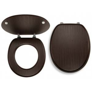 Novaservis Prestige - Sedátko, dýhované dřevo WC/WENGE