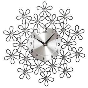 Nástenné hodiny CRYSTAL 34x34x4 cm (nástenné hodiny)