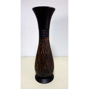 Váza čierna AMARA 50 cm