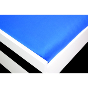 Plachta s gumkou Jersey Modrá Rozmer v cm: 90 x 200