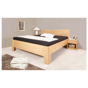 KLC Masívna posteľ s úložným priestorom K-design 1-120