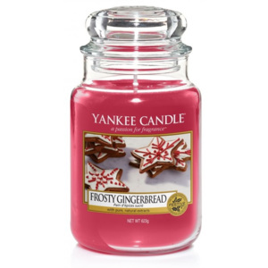 Yankee Candle vonná sviečka Frosty Gingerbread Classic veľká