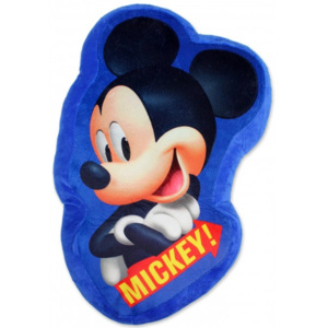 Setino · Tvarovaný 3D vankúš Mickey Mouse - Disney - 37 x 26 cm