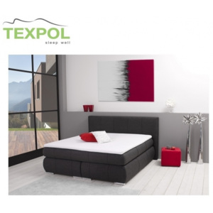 Pohodlná kontinentálna posteľ TBX 880 Farba: Čierna