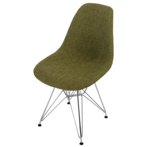 Design2 Stoličky P016 DSR Duo zelená šedá