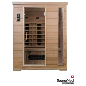 Infrasauna SaunaMed Classic pre 3 osoby, 150x120cm, ISMC3