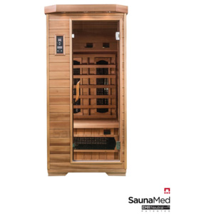 Infrasauna SaunaMed Luxury pre 1 osobu, 90x90cm, ISMLX1