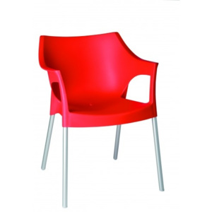 Design2 Stoličky Pole červená