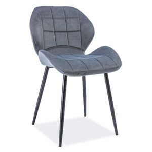 Jedálenská stolička FRANS, 51x81x39, grafit