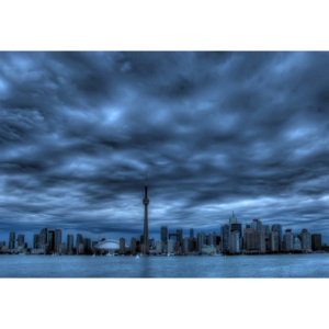 Fototapeta, Tapeta Toronto Blue, (104 x 70.5 cm)