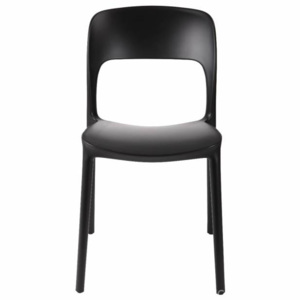 Design2 Stoličky Flexi čierna