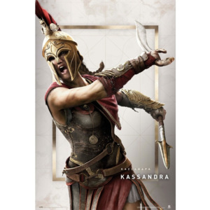 Plagát, Obraz - Assassin‘s Creed: Odyssey - Kassandra, (61 x 91,5 cm)