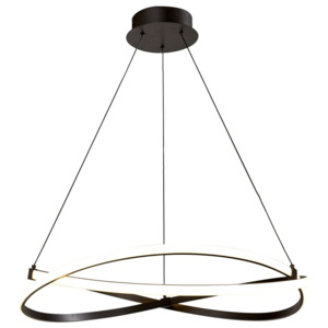 Mantra INFINITY C | luxusné visiace led svietidlo 71cm Farba: Hnedá, Stmievateľné: nie
