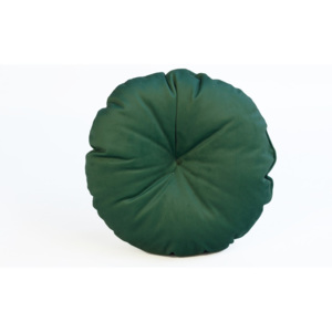 Zelený vankúš z mikrovlákna Surdic Redondo, Ø 45 cm