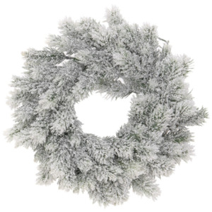 Vianočný veniec Leverano sivá, pr. 35 cm