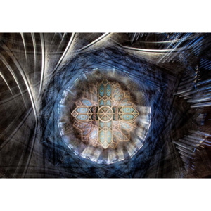 Fototapeta, Tapeta St Davids Cathedral Roof, (104 x 70.5 cm)