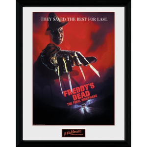 Rámovaný Obraz - Nigtmare On Elm Street - The Final Nightmare