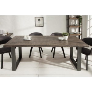 Jedálenský stôl Iron Craft 160cm šedé Mango