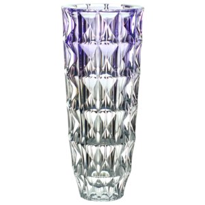 Váza Diamond, bezolovnatý crystalite, farba fialová, výška 330 mm