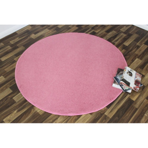Hanse Home Collection koberce akcia: 200x200 cm Kusový koberec Nasty 101147 Pink kruh - 200x200 kruh