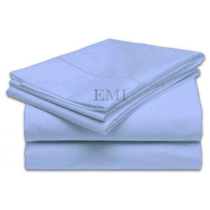 Plachta posteľná modrá pevná EMI