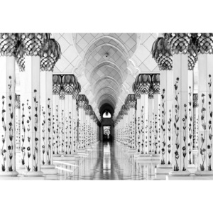 Fototapeta, Tapeta Sheik Zayed Mosque, (104 x 70.5 cm)