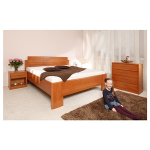 Masívna posteľ s úložným priestorom Deluxe 1 - 160/180 x 200cm